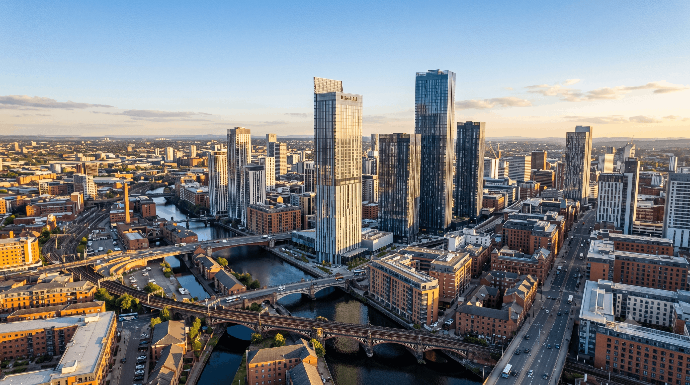 Manchester skyline